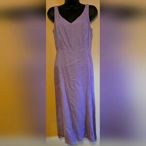 J.Crew sleeveless linen dress